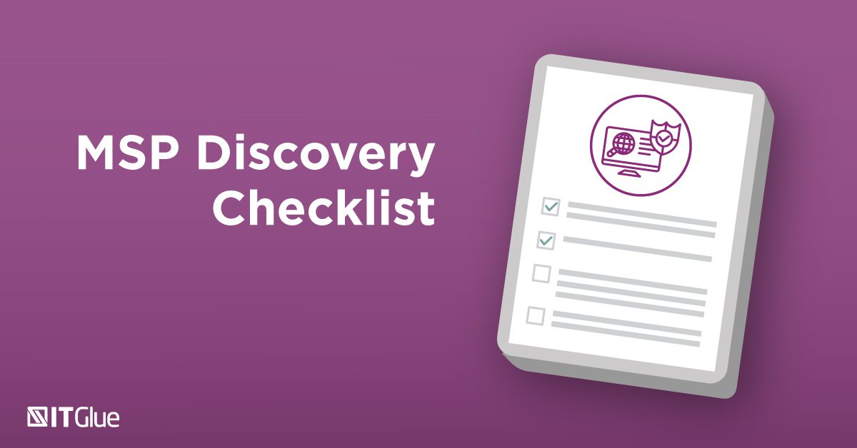 MSP Discovery Checklist